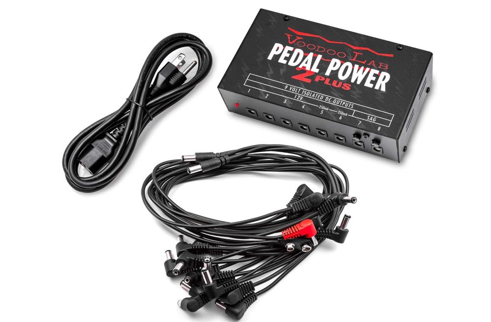 Voodoo Lab Dingbat Medium Pedalboard with Pedal Power 2 PLUS