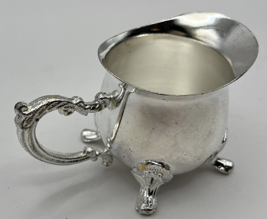 Vtg Godinger Silver Art Co. Silver Plated 4 Pc. Miniature Coffee Set
