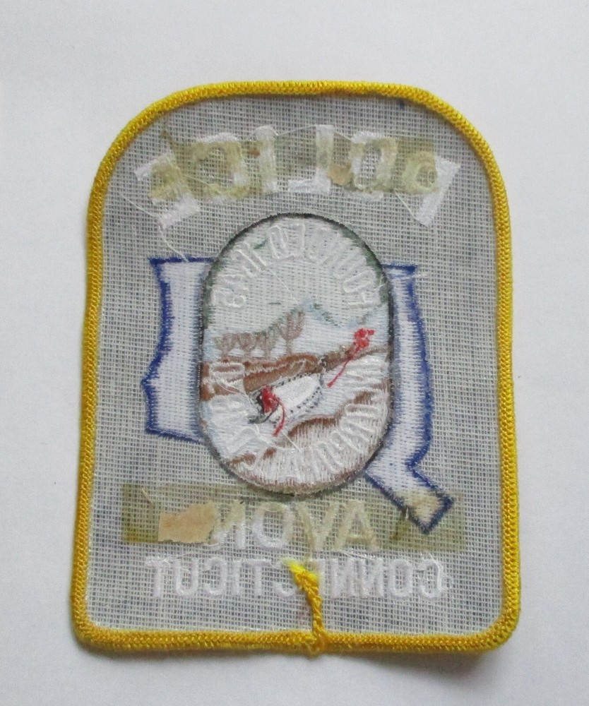 AVON CONNECTICUT POLICE PATCH Original