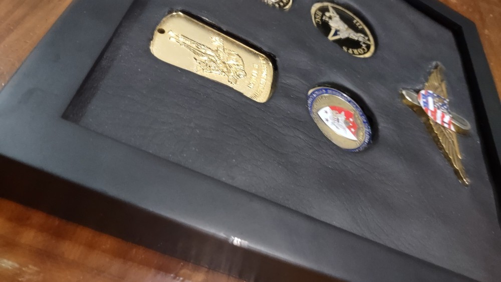 ARMY MEDAL WALL DISPLAY Real