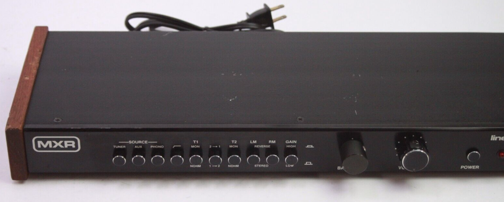 Vintage Wood Grain MXR Linear Preamp Model No 139 Tested