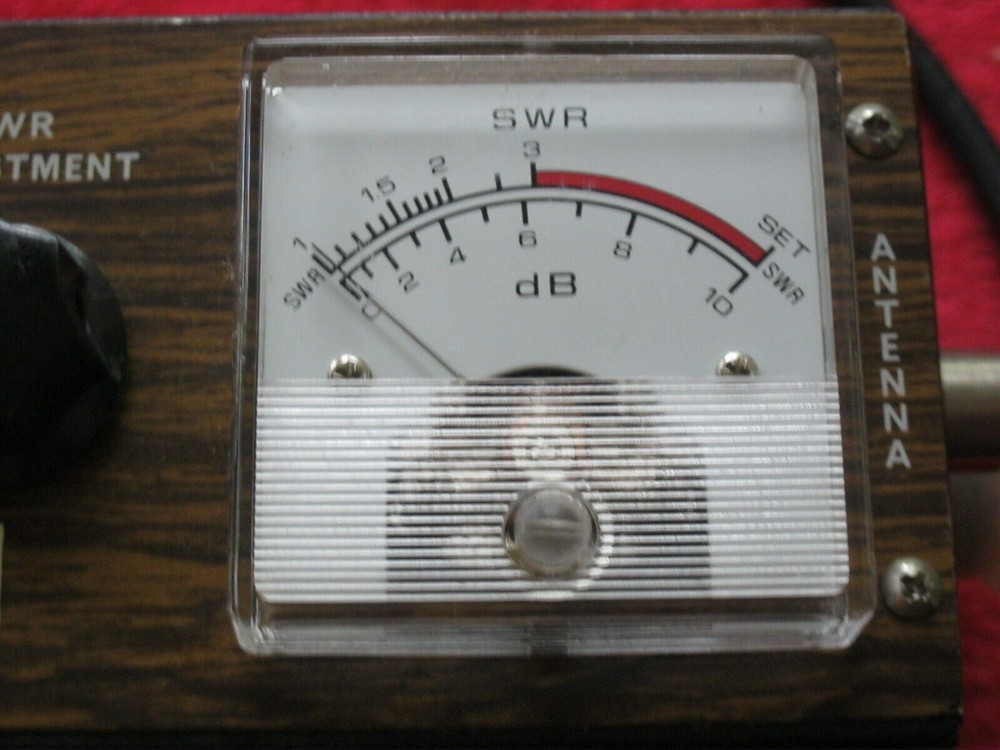 CAL COMM MODEL 9856 SWR dB METER