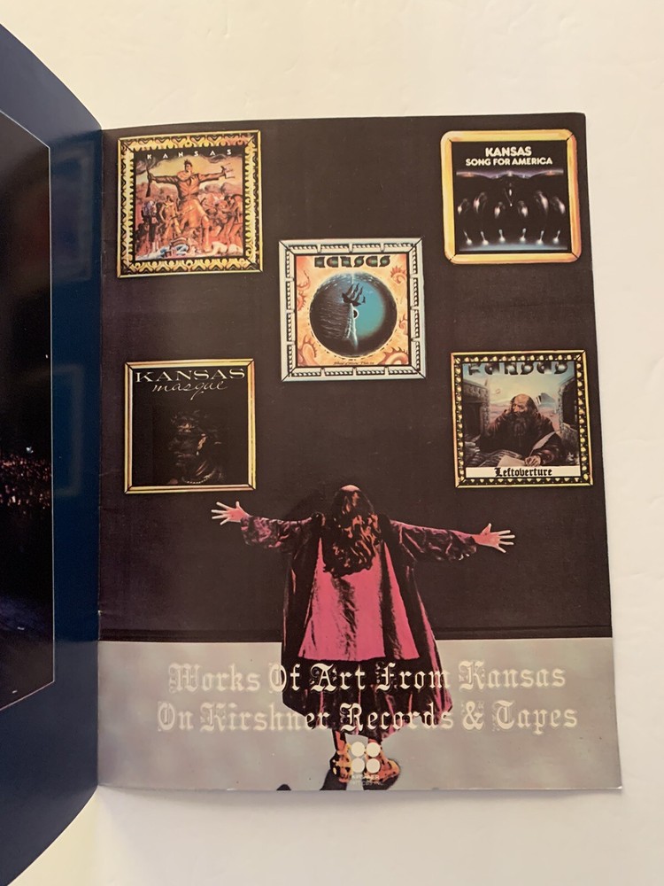 Kansas Point Of Know Return Tour Program-Free Shipping