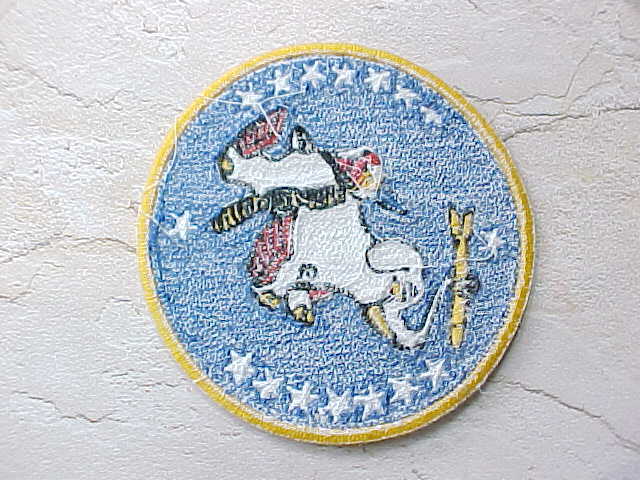 Vintage BOMB SQUADRON US AIR FORCE ELEPHANT PATCH / Sew-On Patch