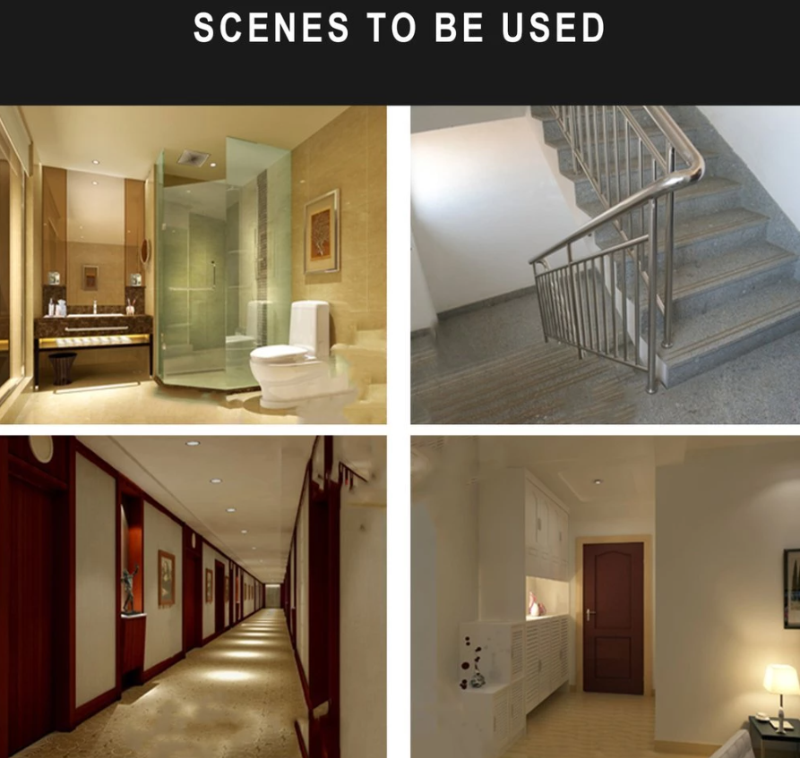 IR PIR Infrared Body Motion Sensor Automatic Auto Light Lamp Control Switch 110V