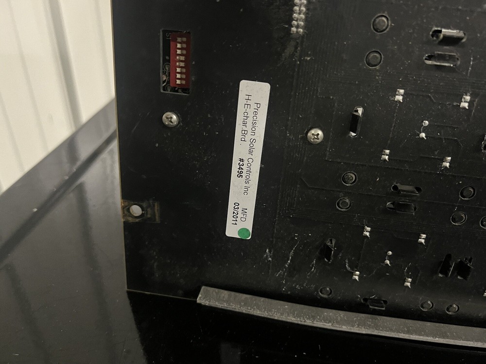 precision solar controls #3495 Signboard Panel