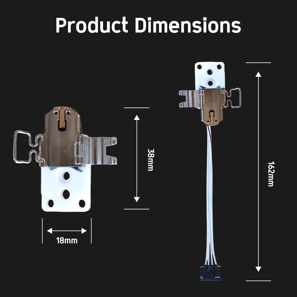 Upgraded Hotend Heating Assembly Ceramic Pad Base for A1/A1 mini/H2D Right Side