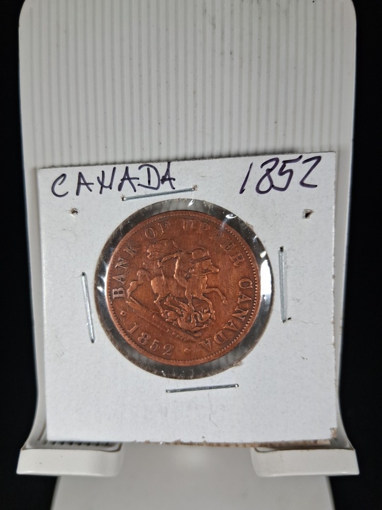 1852 CANADA 1 PENNY TOKEN