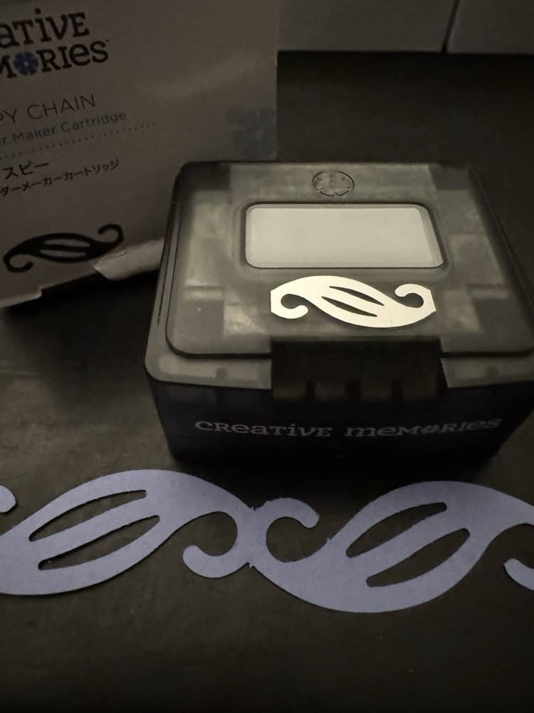 Creative Memories Whispy Chain Border Maker Cartridge New