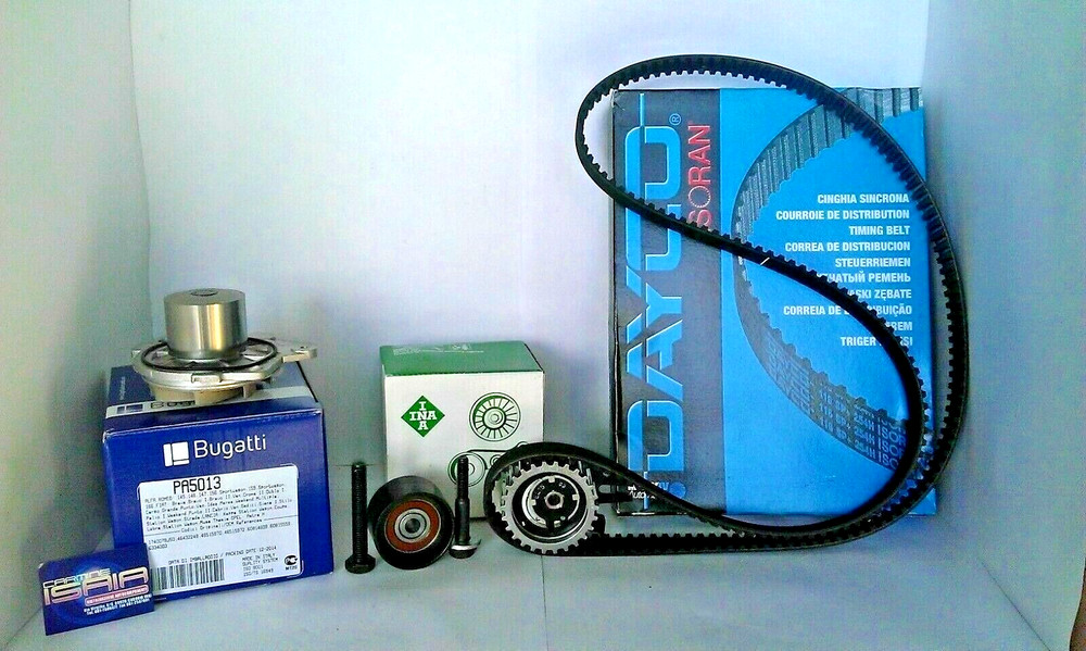 DISTRIBUTION KIT + WATER PUMP + C. SERVICES FOR ALFA ROMEO 159 2.0JTDM KW100 ...