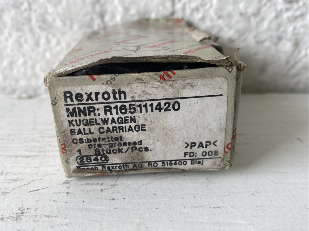 Rexroth Linear Guide Slider R165111420