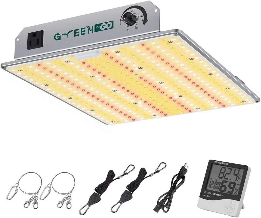 Quantum Board IR LED Grow Light, Dimmable Indoor Greenhouse Plants Bloom Growing