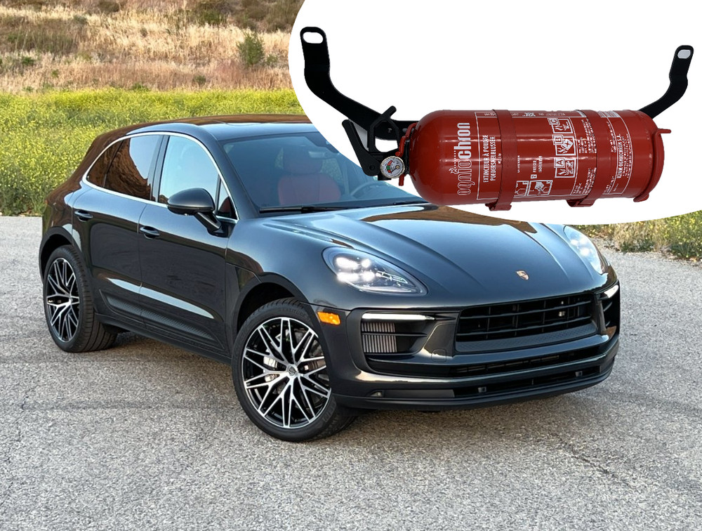 Fire Extinguisher Bracket for Porsche Macan - High-Quality Mount