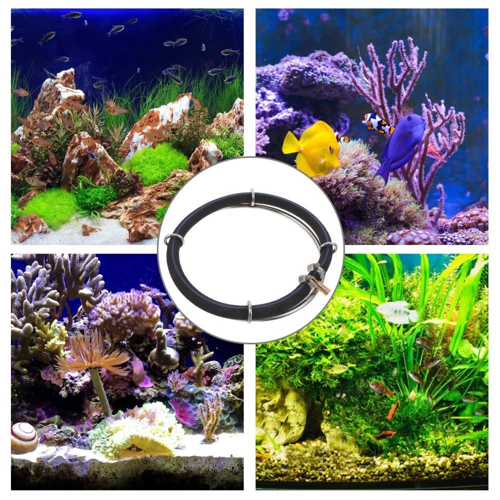 Aquarium Air Stone Bubble Diffuser Fish Tank Oxygenating Accessory Round Air