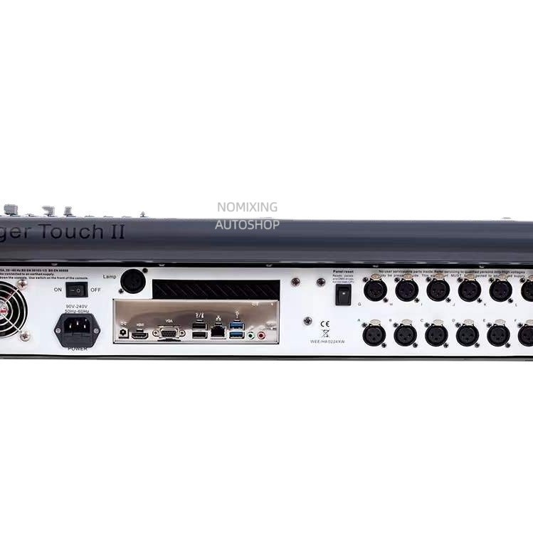 I7 CPU 12 DMX output 3pin Controller tiger touch II Pro show stage light /case.