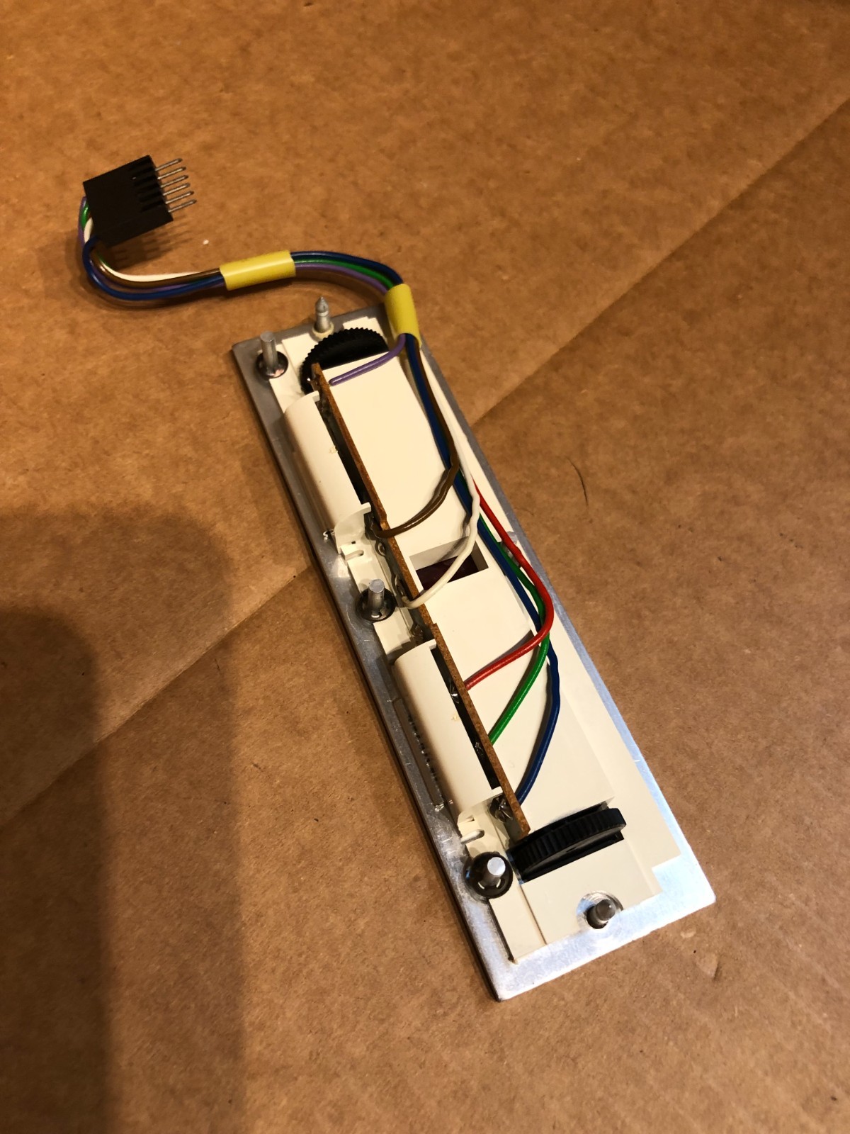 B&O 4002 turntable parting: Speed adjust Panel Pitch control