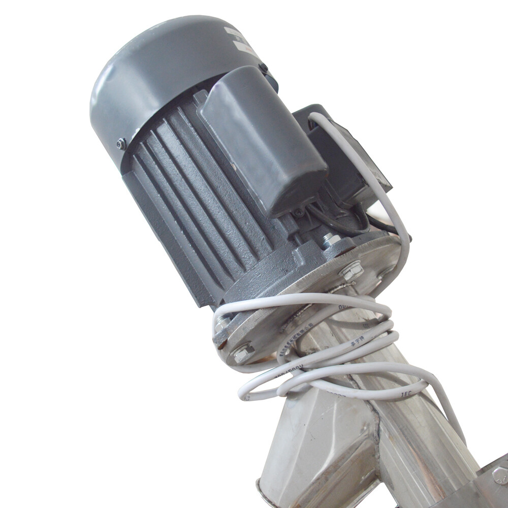 220V Automatic Spring Feeding Inclined Feeder Screw Conveying Feeding Machine