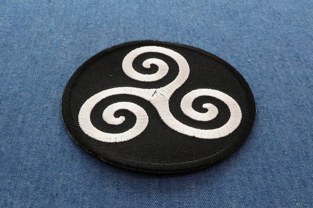 Karma Symbol Iron on Novelty Patch- 3x3 inch - P5437