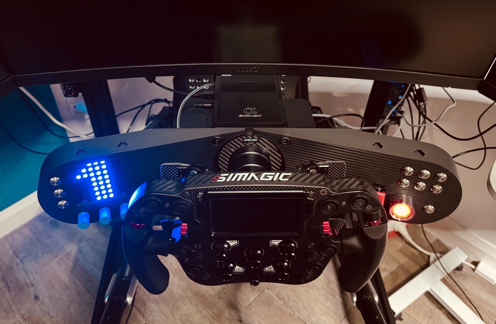 Sim Racing Button Box Dashboard - Wind Sim- Simagic - Fanatec - Asetek