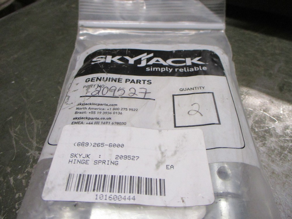 SkyJack 209527 Hinge Spring