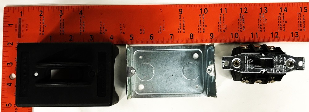 Pass & Seymour 3-Pole 3-Phase Manual Controller 7813-P NOS