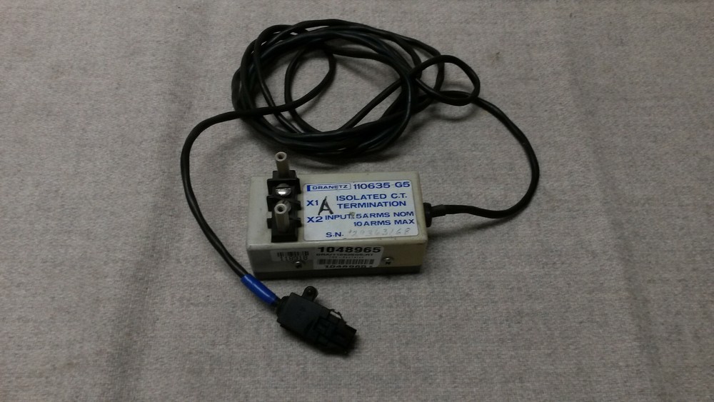 DRANETZ 110635-G5 ISOLATED CT TERMINATION