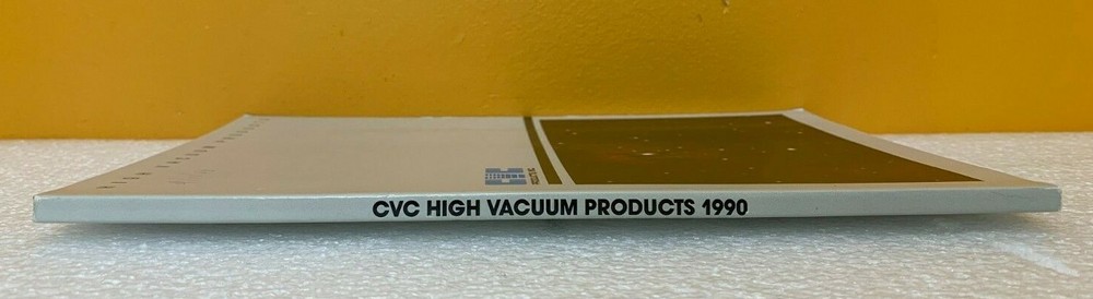 CVC 1990 High Vacuum Products Catalog.