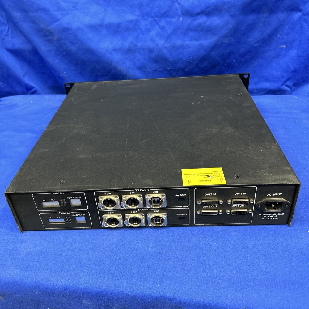 DigiLed model Navigator 12-12 Rack mount no handles lights up untested