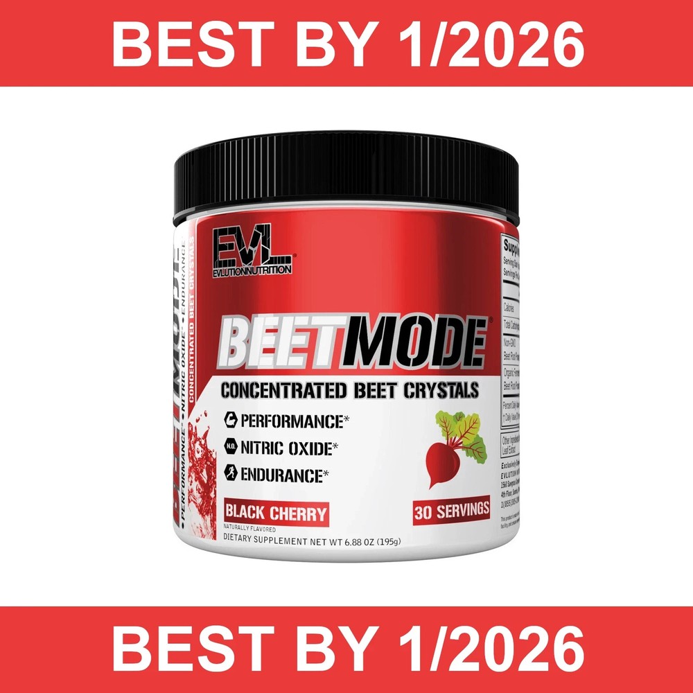 EVL BeetMode - Concentrated Beet - Black Cherry - 30 Servings