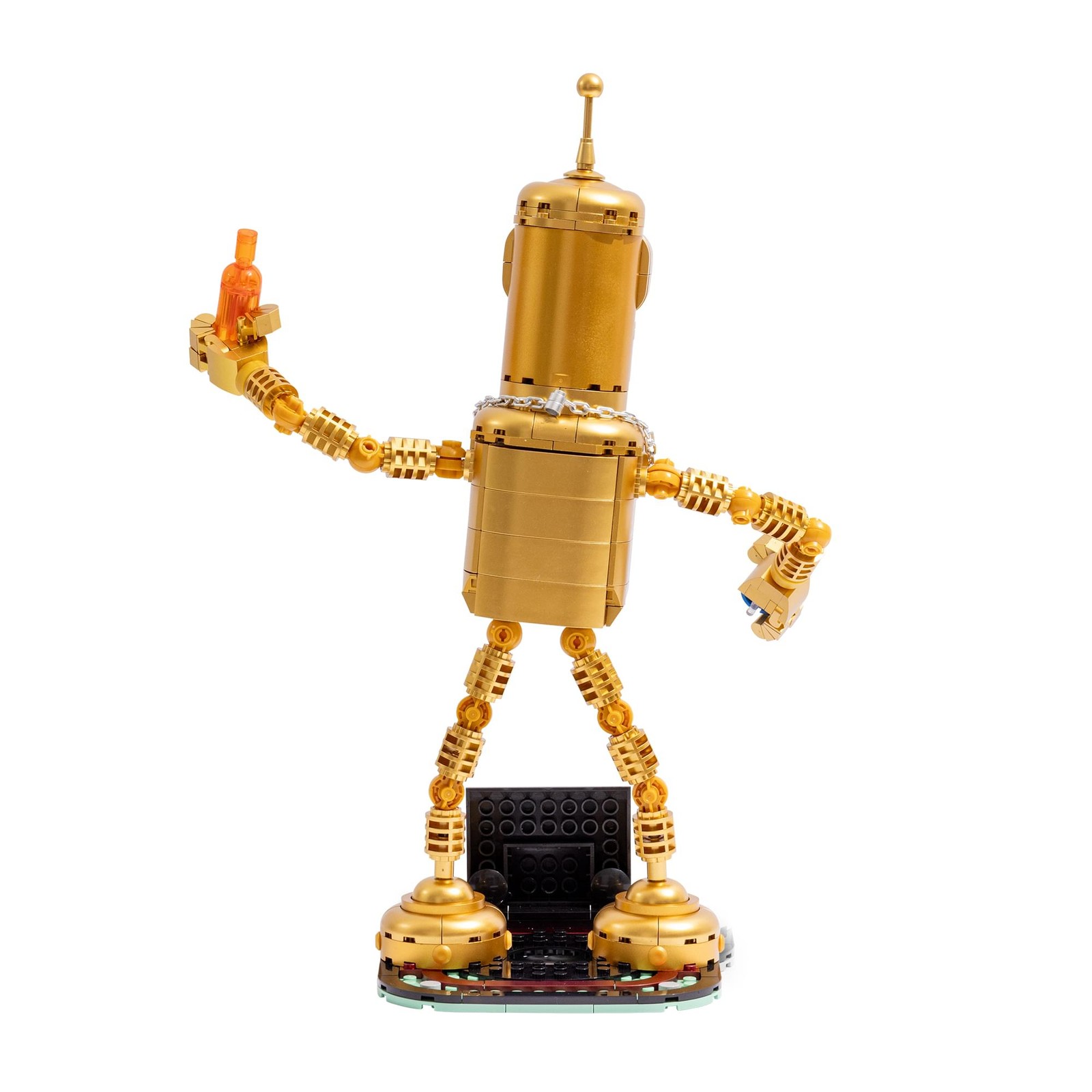 Brickcraft Futurama Glorious Golden Bender 396-Piece Building Kit