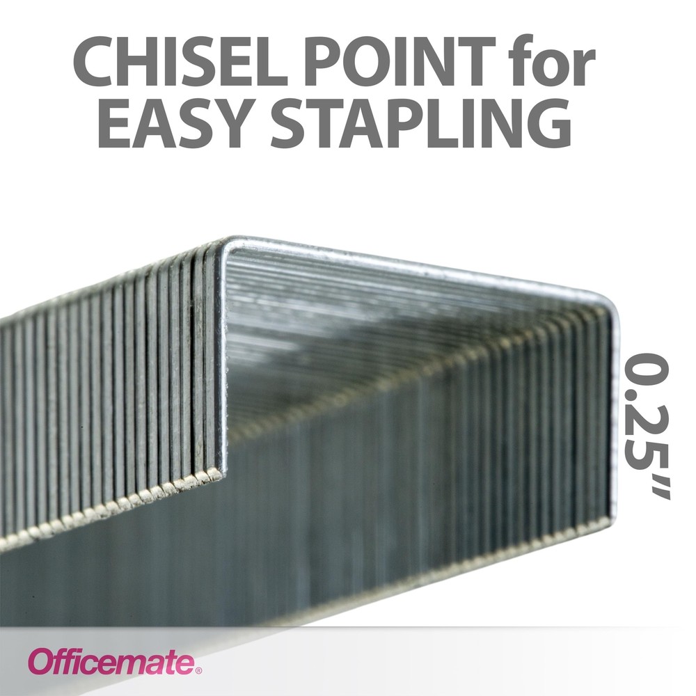 Officemate Standard Staples 1 Pack