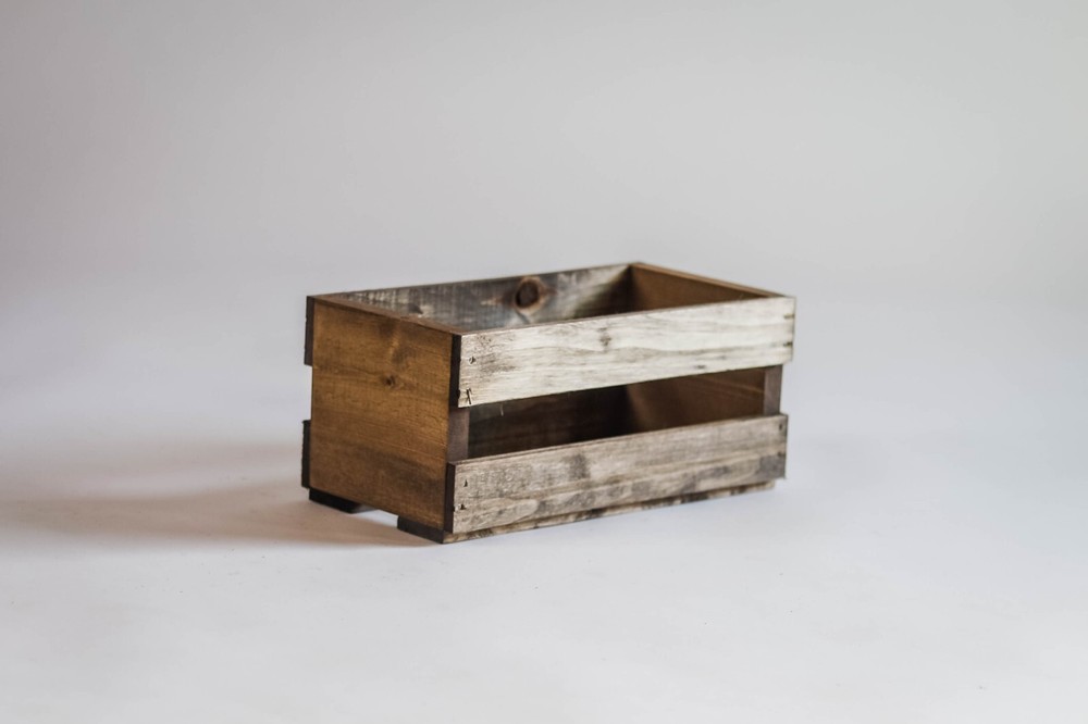 Darla's Studio 66 CD Holder Wood Crate