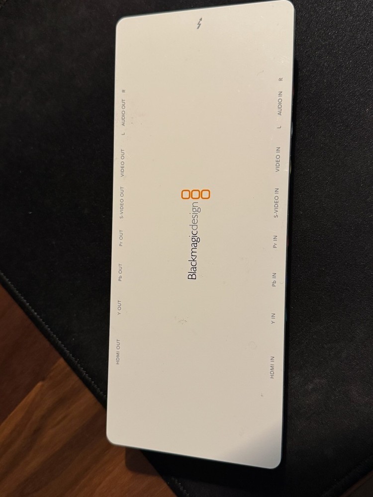 Blackmagic Intensity Shuttle Thunderbolt