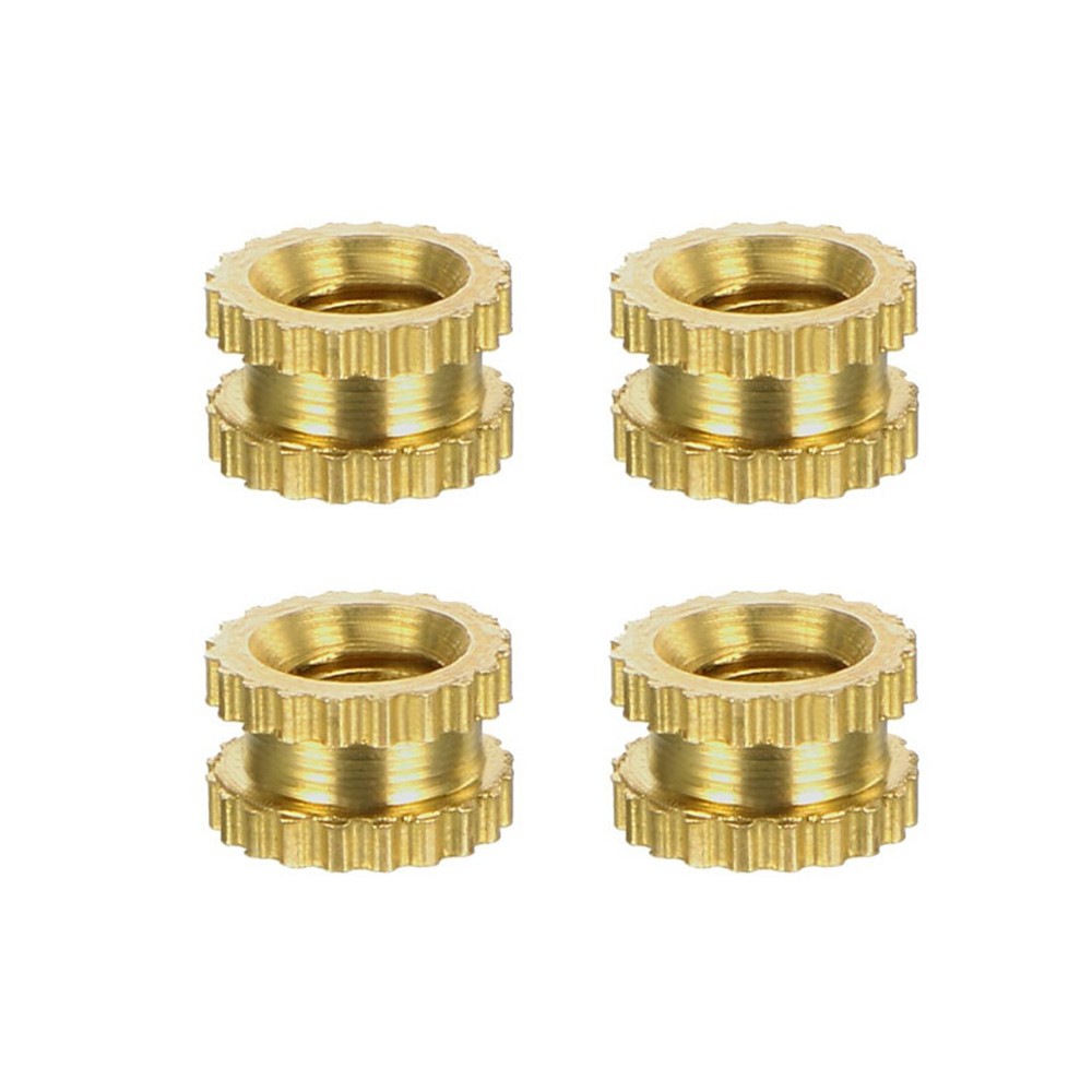 100 Pcs M3 x 0.5 Insert Embedment Nut for 3D Printer