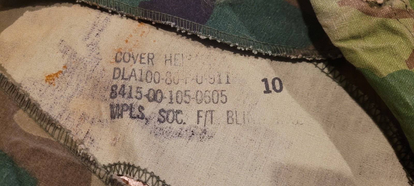 Vietnam M1 Steel Pot Helmet w/ Liner Mitchell Covers ERDL ARVN band watch spoon