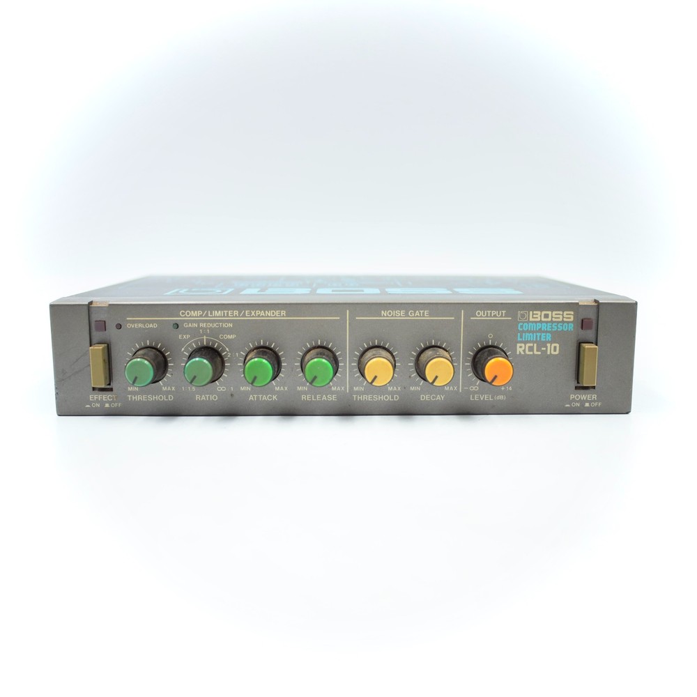 BOSS RCL-10 Micro Rack Series Compressor Limiter Made in Japan Effect Processor