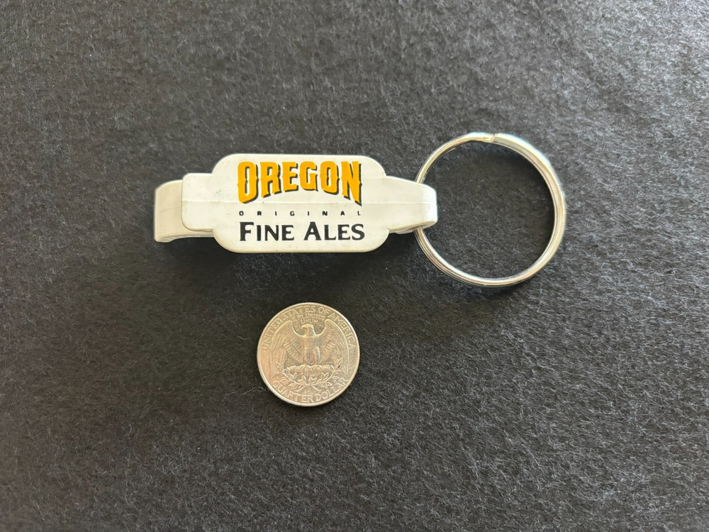 Oregon Original Fine Ales Bottle Opener Keychain Keyring
