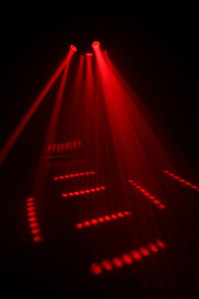 LAM-40195 Pentux high power LED Beam effect