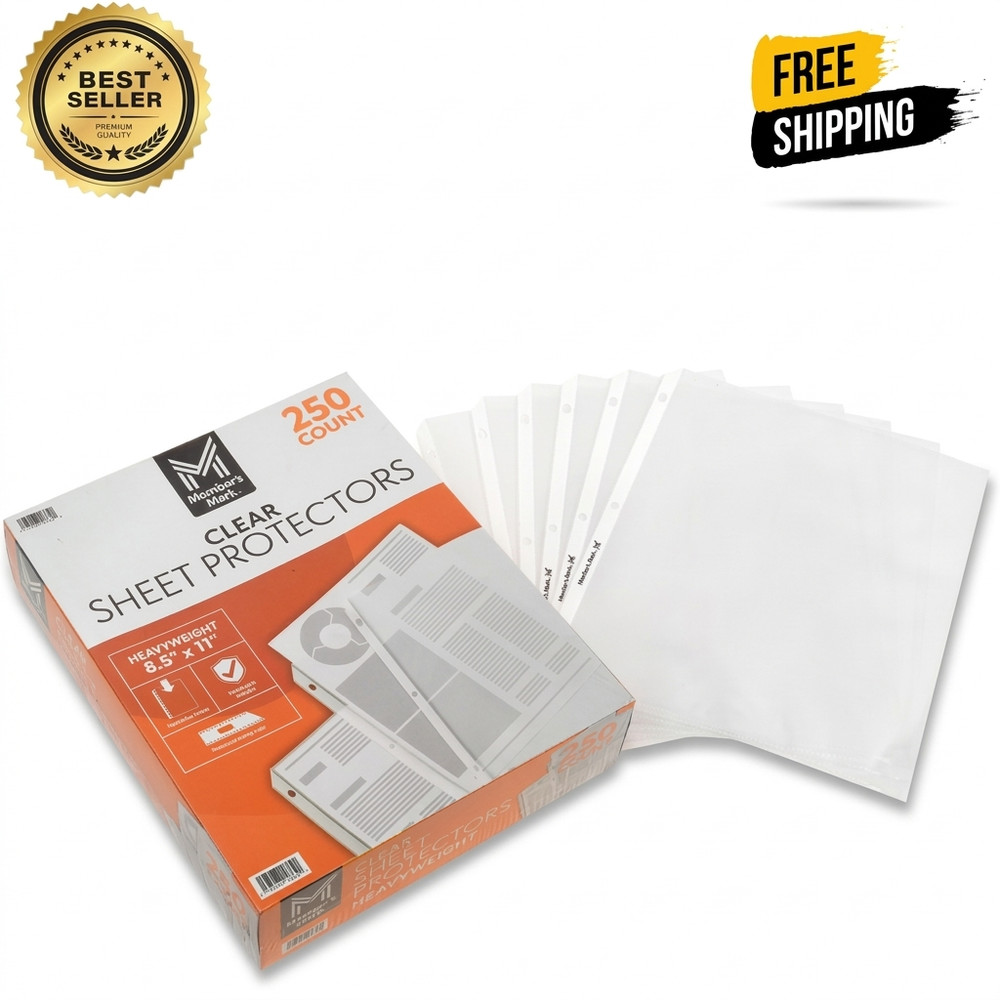 Member's Mark Sheet Protectors, Select Type 250 ct.