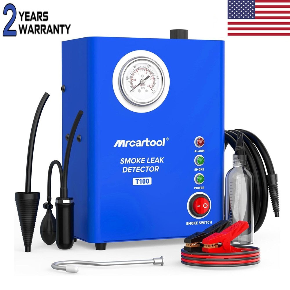 Automotive EVAP Smoke Machine Car Pipe Leak Detector Diagnostic Builtin Air Pump