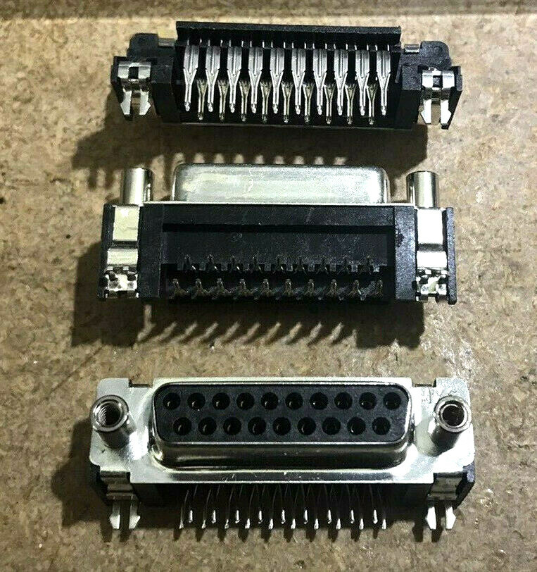 DSUB DB 19 Female Connector Right Angle Q=1 NeXT Apple Computer ATARI DIY rare