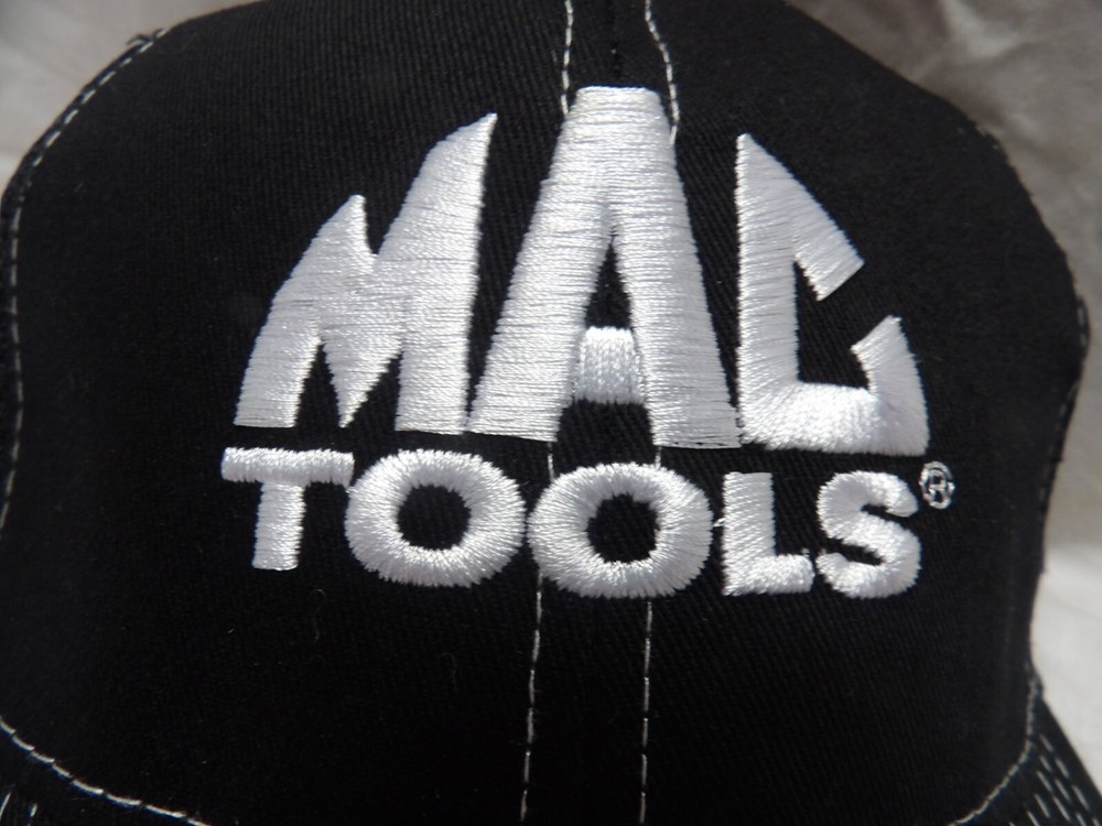 MAC Tools Cap White Stitching