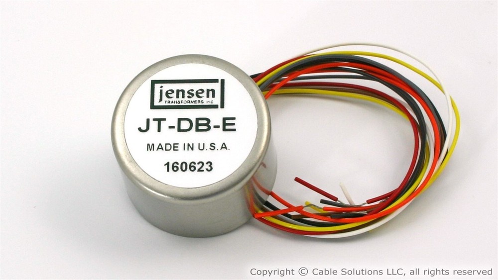 Jensen Transformers 12:1 "Direct Box" Dual Faraday Shields Bracket Mount JT-DB-E