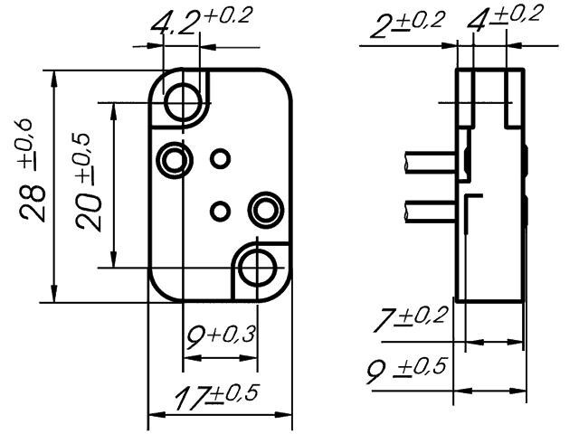 Microscope G6 Lamp Socket, Ceramic