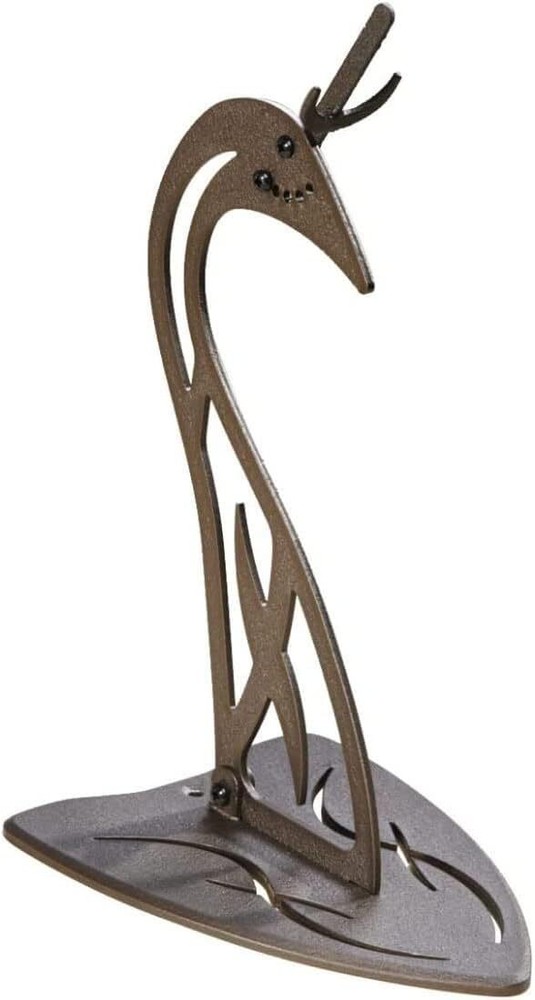Skull Hooker Table Hooker Trophy Mount Display Deer Antlers - Robust Brown
