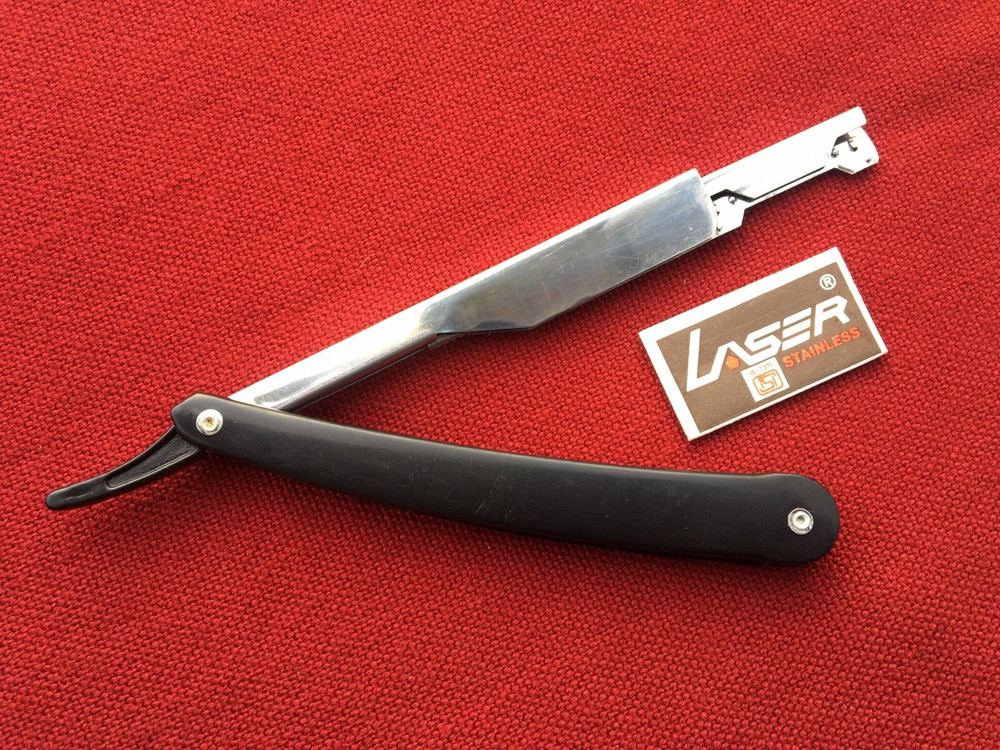 Vintage USSR Straight Razor Replaceable Disposable Blades