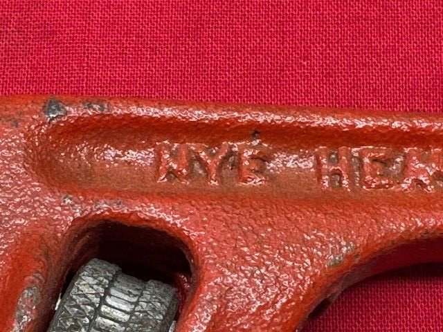 NYE Tool Heavy Duty Offset Pipe Wrench, 6", 3/4" Capacity, Steel Vintage!