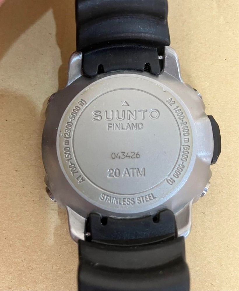 SUUNTO SPIDER Spider Dive Computer Black Battery Replaced