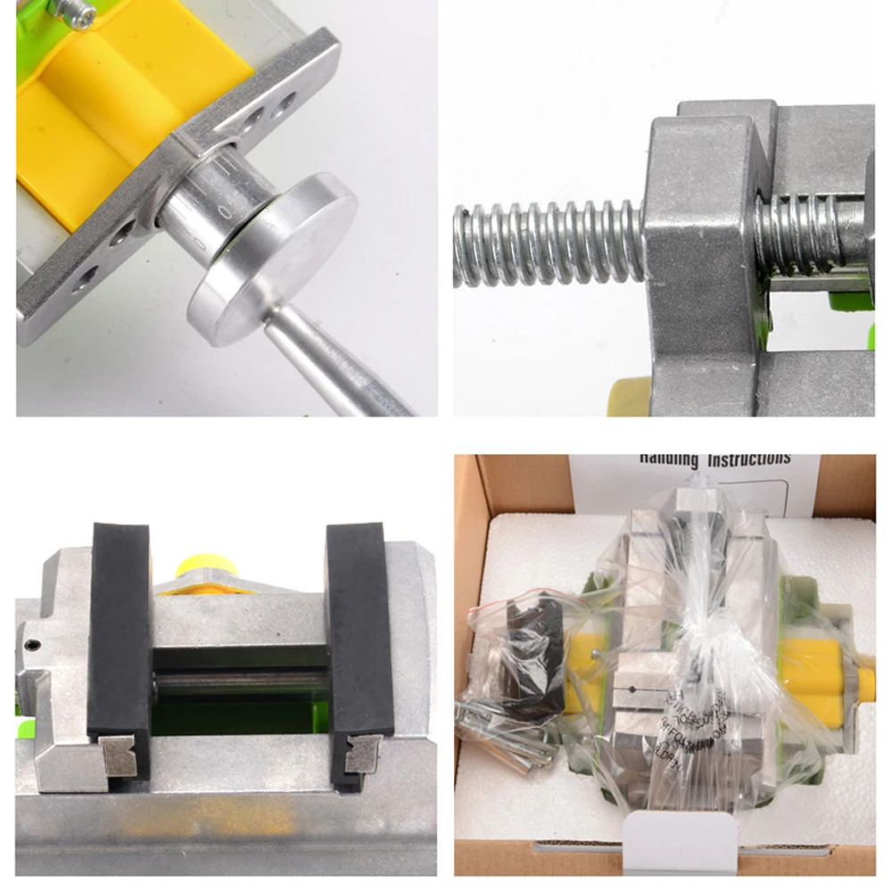 3-inch Cross-Sliding Vise with Compound Slide for Mill and Drill Press
