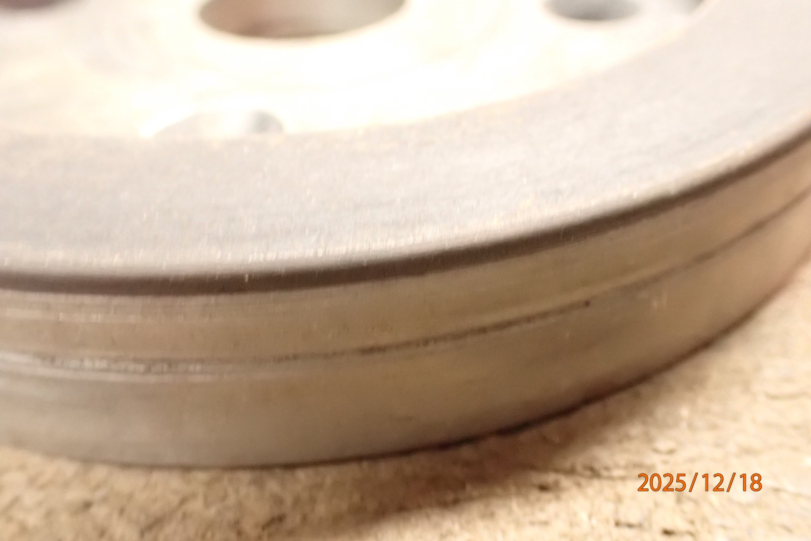 2, OLDER 6" TOOL GRINDER DIAMOND WHEELS